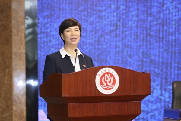 BEAT365英国官网党委书记张艳致辞。伍向前摄